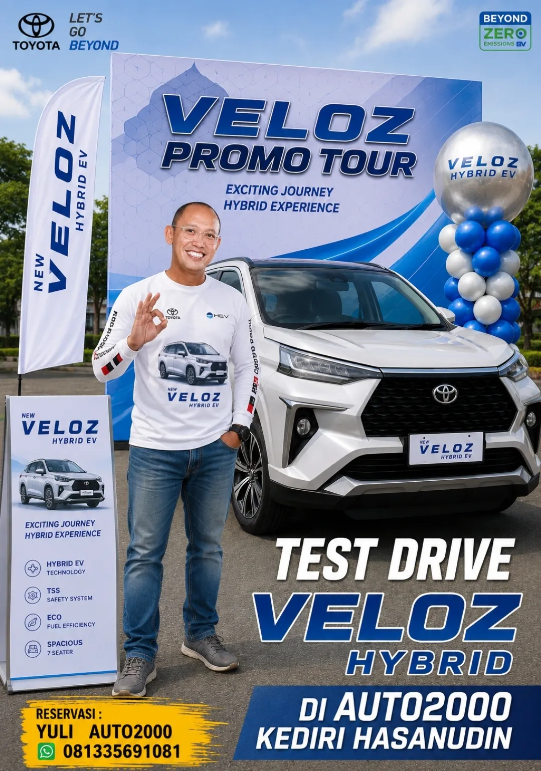 Toyota New Veloz Hybrid IRIT 1:28,9KM/L