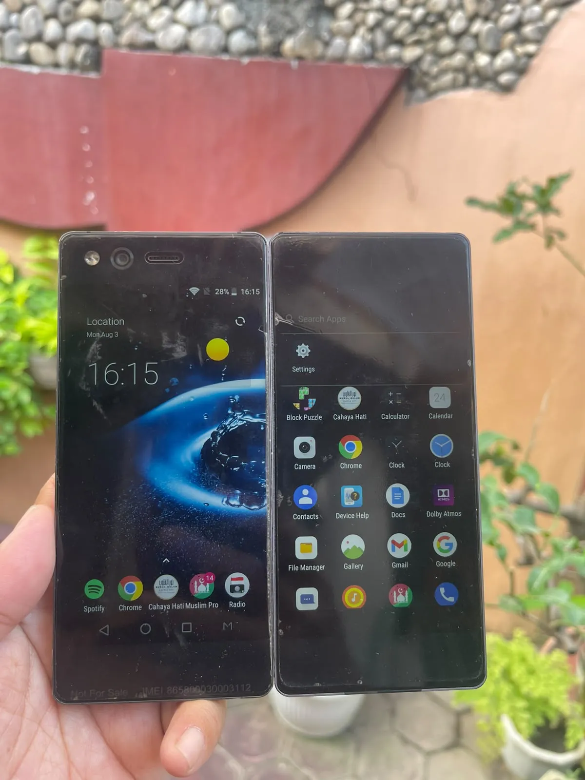 ZTE Axon M Ponsel Lipat Android Unik Barang Langka Kolektor!
