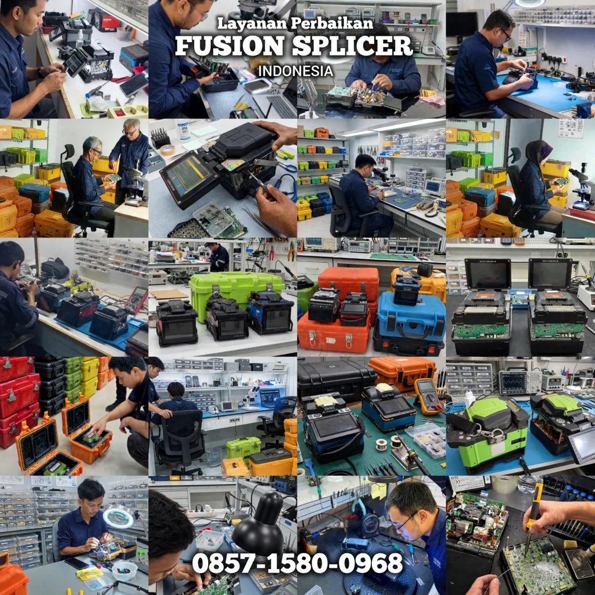 Layanan Perbaikan Alat Sambung Fiber Optic.